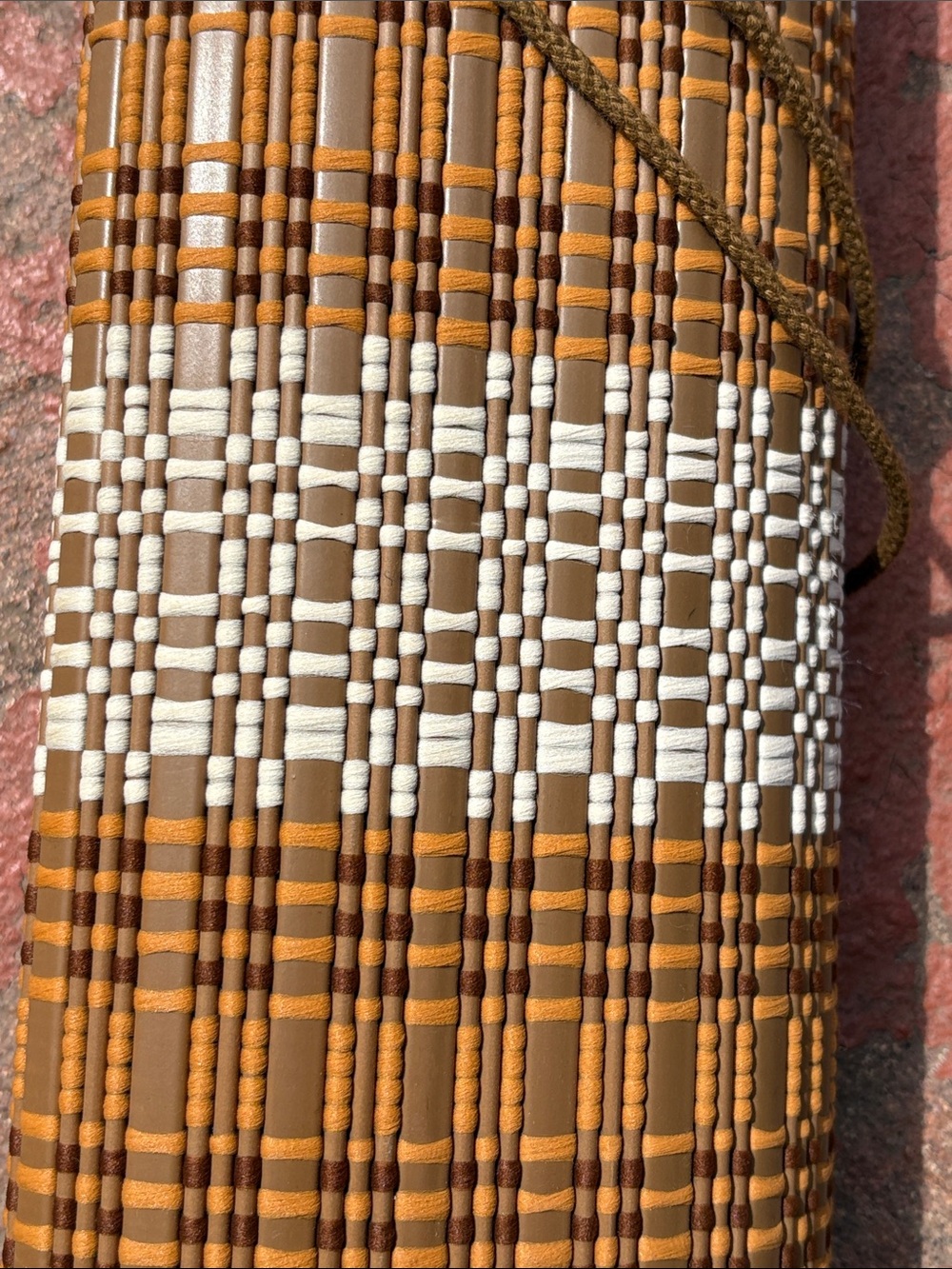 Vintage 70s Roll-up Window Shade - Picture 4 of 5